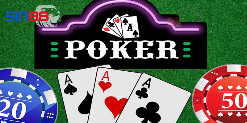 Giới thiệu game đánh bài Poker online Sin88