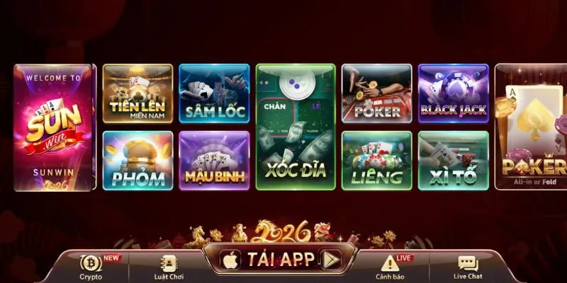 Sunwin - Cổng game bài chất lượng cao được tin chọn